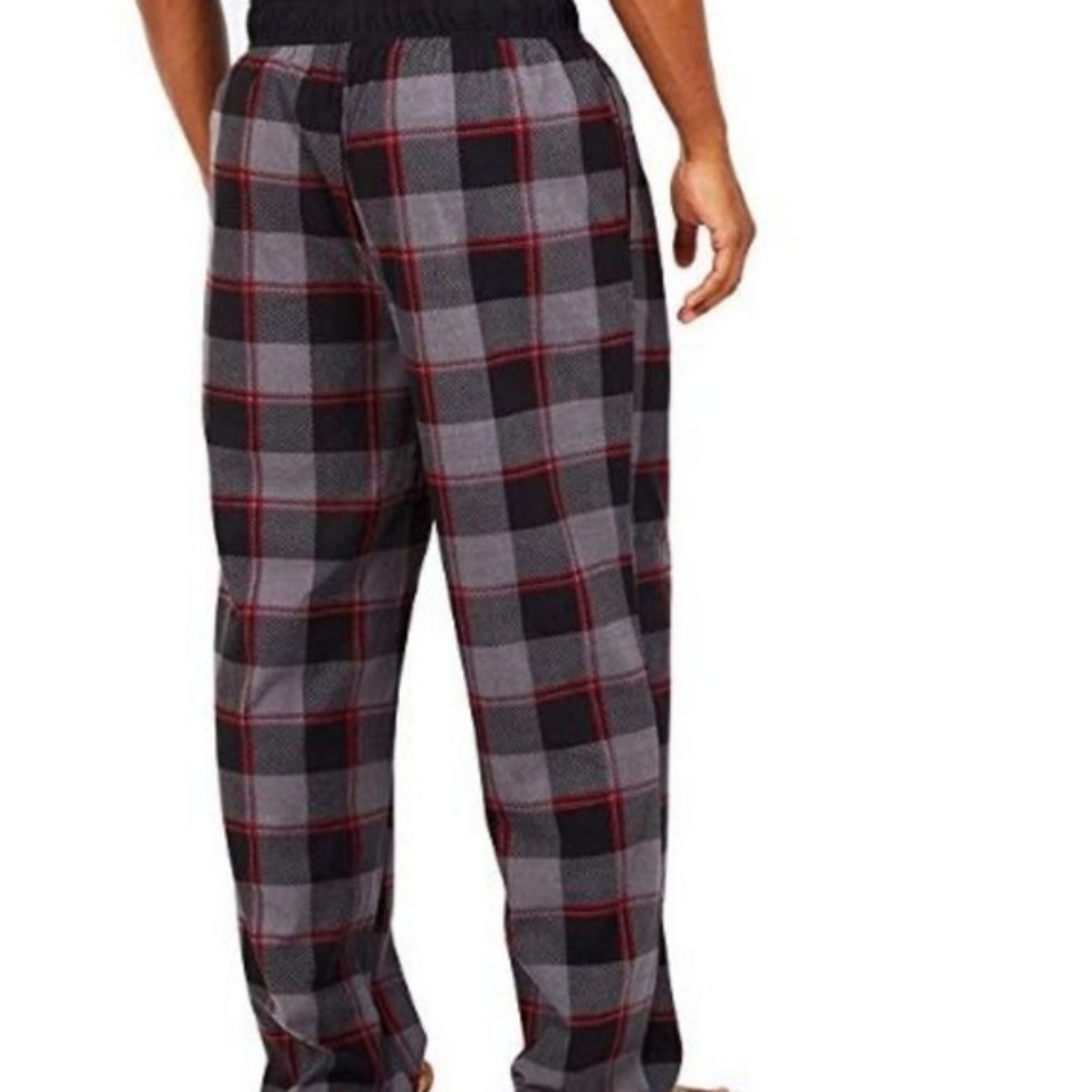 Nautica Men's Sueded Fleece Pajama Pants 2 Pack - Picture 3 of 7